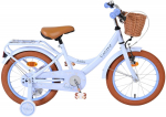 Lisaratastega laste jalgratas, laste Volare Ashley CB 7L6, helesinine v., 16"