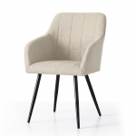 Toolide komplekt Akord Luxano Lumos, matt, beež v., 50.5 cm x 43 cm x 82 cm, 4 tk