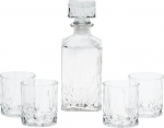 Viskiklaaside komplekt Excellent Houseware YE7300760, klaas, 0.9 l, 5 tk