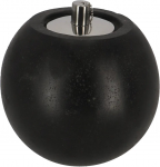 &Otilde;lilamp Esschert Design Fancy Flames Terrazzo L FF462, 19.1 cm/Must v.