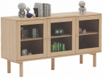 Kummut Home4you Hansen 37058, beež v., 75 cm x 140 cm x 40 cm