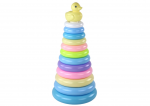 Haridusp&uuml;ramiid, part Lean Toys, 39 cm, mitmev&auml;rviline, 12 tk