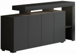 Konsoollaud Kalune Design Beliz, antratsiit v., 35 cm x 170 cm x 80 cm