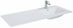 Vannitoa kraanikauss Elita Skappa Right, keraamiline, 121 cm x 46.4 cm x 1.8 cm, valge v.