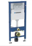 WC raam integreeritud krohvialune Geberit Duofix, 12 cm x 50 cm