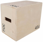 Treeningseadme lisatarvik Master Plyometric Box 3in1 MAS-C565, 50 cm, pruun v.