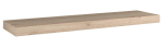 Kahjustatud pakendiga toode. Seinariiul ADRK Andrea, tamm v., 1.5 cm x 26 cm x 120 cm