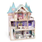 Nukumaja, koos tarvikutega EcoToys Bella Castle, mitmev&auml;rviline