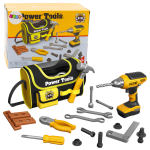 Laste t&ouml;&ouml;riistakomplekt, - Lean Toys Power Tools 24718, kollane v.
