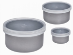 Toiduainekarbi komplekt Lurch, 0.100 - 0.400 l, hall v., 3 tk