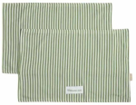 Lauamatt Homla Basic Patisserie Mini 246420, 45 cm x 30 cm, 2 tk, Valge v./Roheline v.