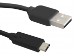 Juhe Qoltec USB / USB USB 3.1 C male, USB 3.1 A, 1.8 m, must v.