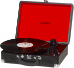 Plaadim&auml;ngija Denver VPL-120 Black, must v., 2 W