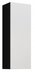 Seinariiul Cama Meble Vigo 90, valge v./must v./helehall v., 90 cm x 32 cm x 35 cm
