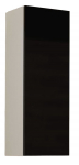 Seinariiul Cama Meble Vigo 90, valge v./must v., 90 cm x 32 cm x 35 cm