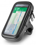 Jalgratta telefoni hoidja Forever BH-100XL, must v.