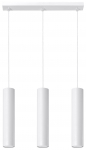 Valgusti rippuv Sollux Lagos 3 SL.0325, GU10, 3 x 40 W, valge v.