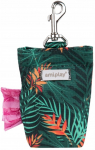 Alus koera v&auml;ljaheitekottide jaoks Amiplay Be Happy Dog Waste Dispenser Jungle, 6 cm x 2 cm roheline