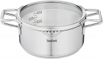 Kastrul Tefal Nordica H85244, 20 cm, 2 l, roostevaba teras v.