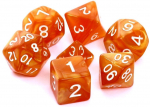 T&auml;ringud Rebel RPG Dice Set - Dark Yellow