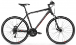 Jalgratas m&auml;gi- Kross Evado 5.0, 28 ", M raam, must/punane