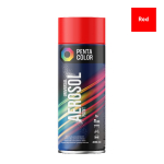 Aerosoolv&auml;rv Pentacolor Universal, tavaline, punane (ral 3020), 0.4 l