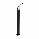 Vabalt seisev v&auml;lisvalgusti Eglo Fiumicino, 11.5W, LED, IP44, must v., 11 cm x 90 cm