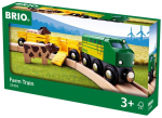M&auml;ngurong Brio Farm Train 33404, kollane v./roheline v.
