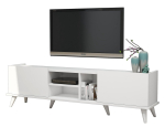 TV-laud Kalune Design Elegante 1320, valge v., 180 cm x 34 cm x 52 cm