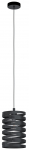 Valgusti rippuv Eglo Cremella 99346, E27, 1 x 40 W, must v.