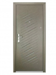Korteri v&auml;lisuks Okko JC06, vasakpoolne, pruun v./hall v., 205 x 86 x 7 cm