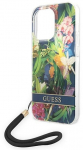 Telefoni &uuml;mbris Guess Flower Strap, Apple iPhone 14 Pro, mitmev&auml;rviline