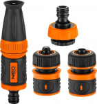 D&uuml;&uuml;si komplekt NEO Spray Gun & Connector Set 15-710, manuaalne, 4 tk