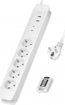 Pikendusjuhe Logilink, 1.5 mm&sup2;, 1.5 m, 5 pesa, l&uuml;litiga