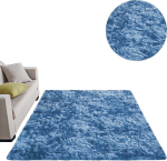 Vaip sise Strado Ombre Shaggy, s&uuml;gavsinine v., 200 cm x 140 cm