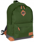 Kooli seljakott Abbey Classic, roheline v./hall v., 30 cm x 16 cm x 42 cm