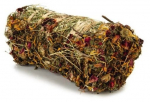N&auml;riliste maiuspala Beeztees Hay Bale with Flowers, n&auml;rilistele, 0.21 kg