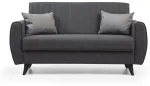 Diivanvoodi Hanah Home Alkon 730MST1104, tumehall v., 158 x 77 cm x 86 cm