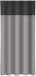 &Ouml;&ouml;kardin ZMH-04, hall v./grafiit v., 160 cm x 250 cm