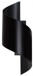 Valgusti seinale Emibig Spiner 920/2, G9, 1 x 8 W, must v.