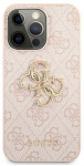 Telefoni &uuml;mbris Guess Big Metal Logo GUHCP13L4GMGPI, Apple iPhone 13 Pro, heleroosa v.
