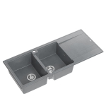 K&ouml;&ouml;givalamu Quadron Evan 121, graniit, 116 cm x 50 cm x 21.5 cm, roostevaba teras v./h&otilde;be v.