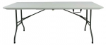Matkalaud Party, valge, 180 cm x 70 cm x 74 cm