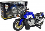 M&auml;ngumootorratas Lean Toys K1300R, sinine/must