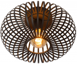 Valgusti lagi Lucide Manuela 78174/40/30, E27, 1 x 60 W, must v.