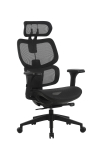 T&ouml;&ouml;tool Office Products Hydra, 69 x 69 x 99 - 108.5 cm, must v.