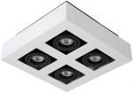 Valgusti lagi Lucide Xirax 09119/21/31, GU10, 2200 &deg;K, 4 x 5 W, valge v.
