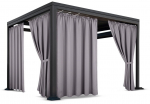 Paviljoni kardin ZMOT-05, 155 x 250 cm, tumehall v.
