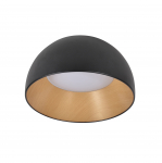 Valgusti lagi Candellux Lighting Liguria, LED, 4000 &deg;K, 1 x 18 W, must v.