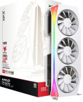 Videokaart XFX Mercury RX 9070 XT OC White Magnetic Air RGB RX-97TMARGW9, 16 GB, GDDR6